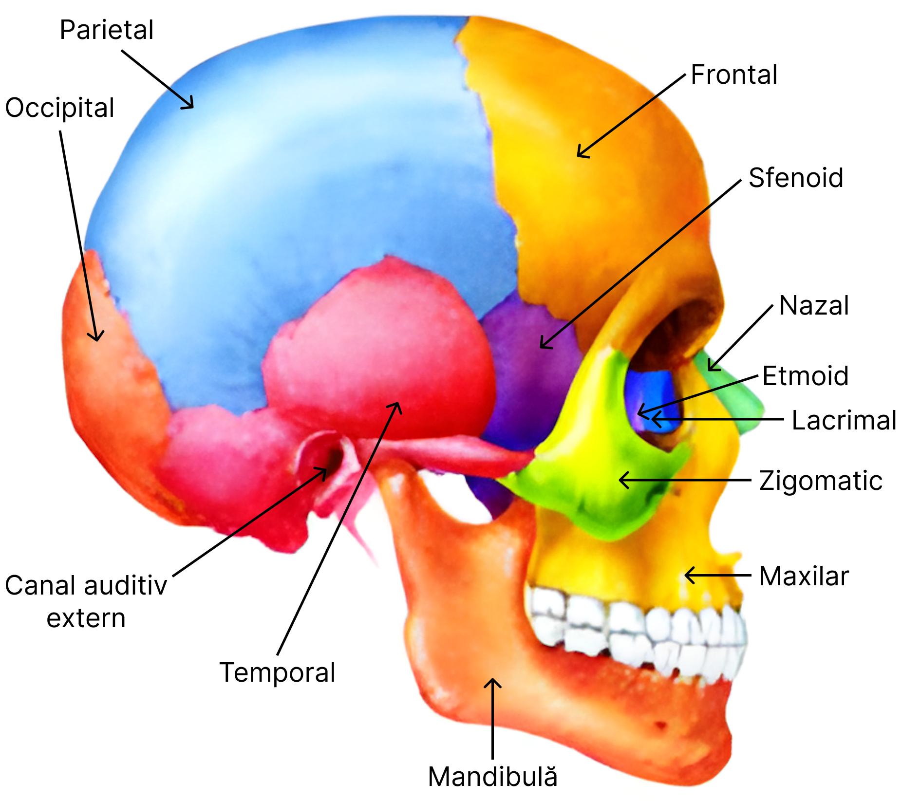 Craniul.