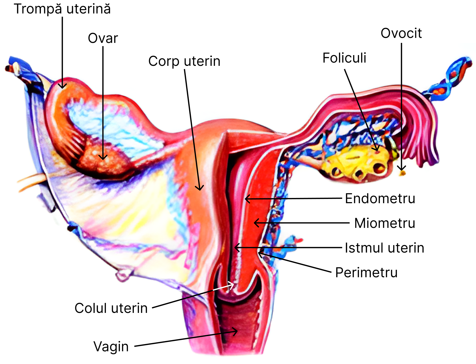 Uterul.